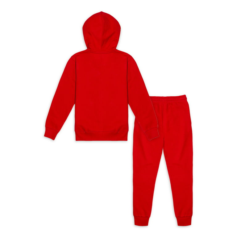 Polo Assn U.S Little Boys Hooded Fleece Vest Pant and Jersey Hangdown
